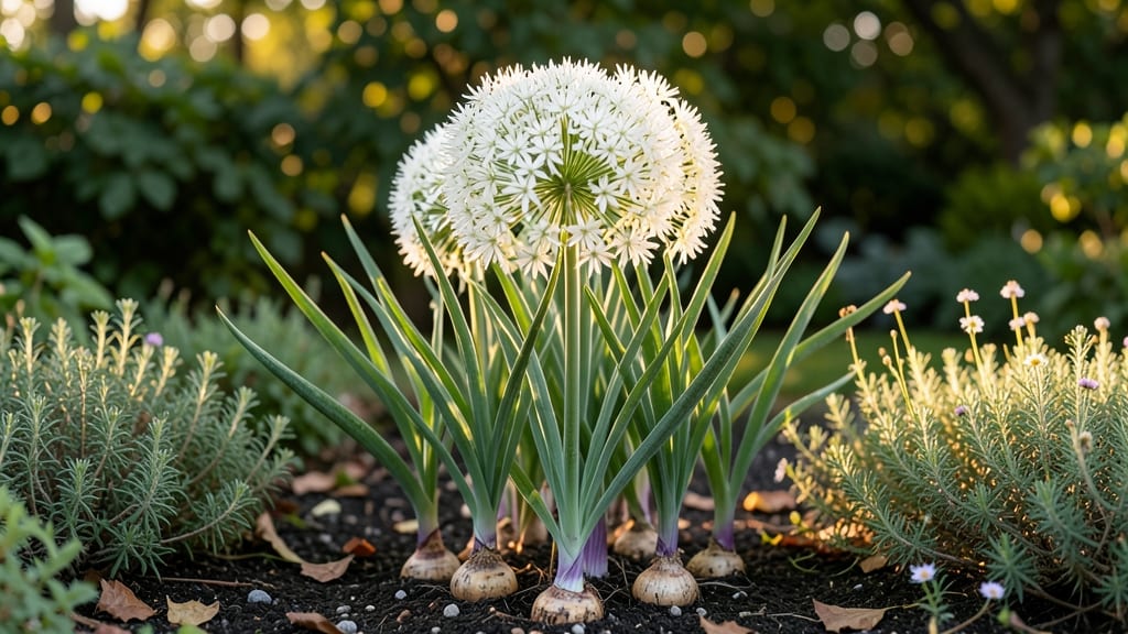 White Allium Bulbs Growing Guide: Chill-Triggered Blooms Without Soil Stress