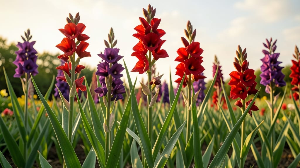 Gladioli: Tall Spikes for Bold Garden Statements