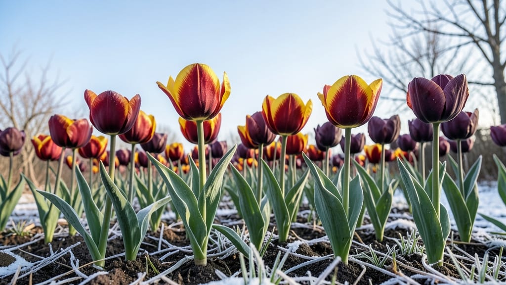 Tulip Bulbs In Frost-Proof Varieties