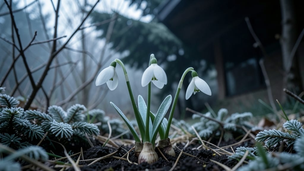 Snowdrops for Early Winter Color