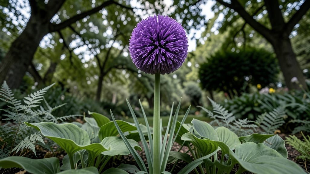 Allium Globemaster for Dramatic Height